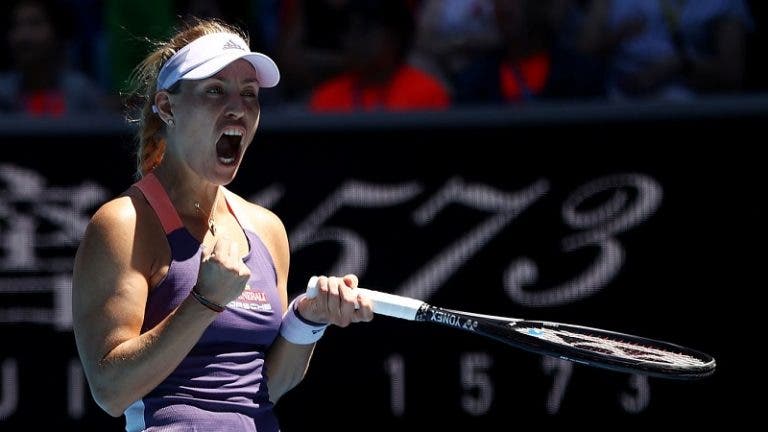Kerber nos ‘oitavos’ do Australian Open pelo 5.º ano seguido; Número 2 Pliskova… eliminada