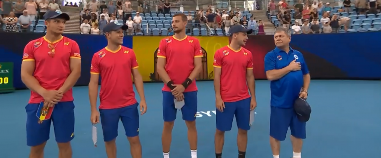 Arranque da ATP Cup foi… um desastre: hino da Moldávia foi trocado pelo da Roménia