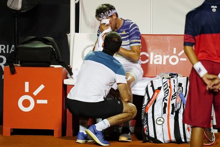 Thiem bateu contra uma porta do clube e lesionou o joelho: «Tive uma dor forte»