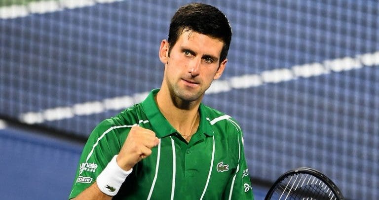 Djokovic continua perfeito em 2020 e conquista ATP 500 do Dubai