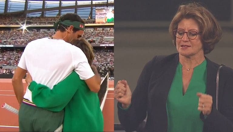 [VÍDEO] Mãe de Federer ‘roubou o show’ e até deixou o filho a chorar