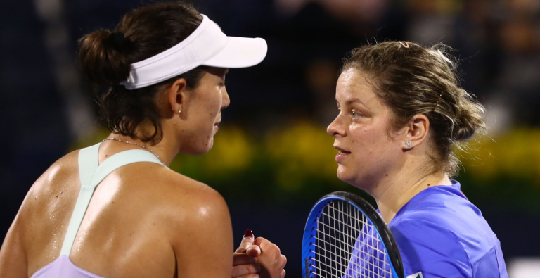 Muguruza sobre Clijsters: «O ténis está lá. Ela vai dar-nos muito trabalho…»