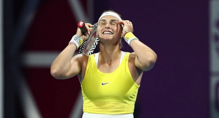 Sabalenka derrota Kvitova e soma sexto título da carreira em Doha