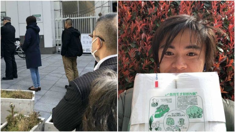 Taro Daniel relata odisseia para comprar papel higiénico no Japão