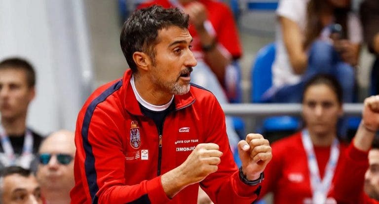 Selecionador sérvio da Davis vai voltar a jogar singulares aos 43 anos