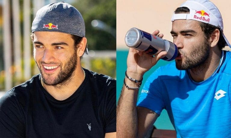Matteo Berrettini anuncia novo contrato a meio da quarentena