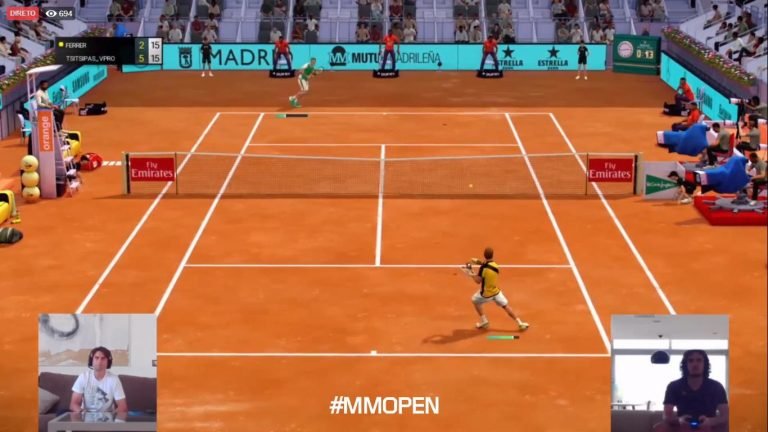 Tsitsipas passa por Ferrer e garante ‘meias’ do Madrid Open Virtual