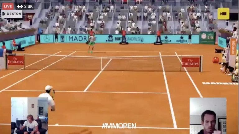 Murray despacha Zverev e está nas ‘meias’ do Madrid Open virtual