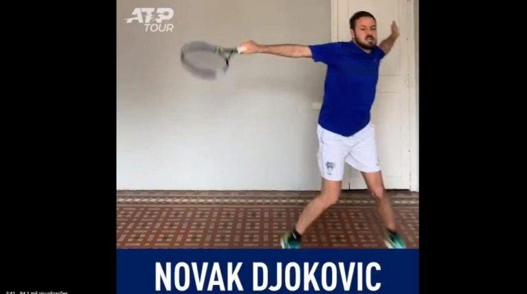 [VÍDEO] Conheça o melhor imitador de tenistas do circuito ATP