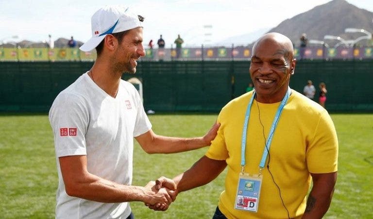 Mike Tyson: «Novak Djokovic é o meu jogador favorito»