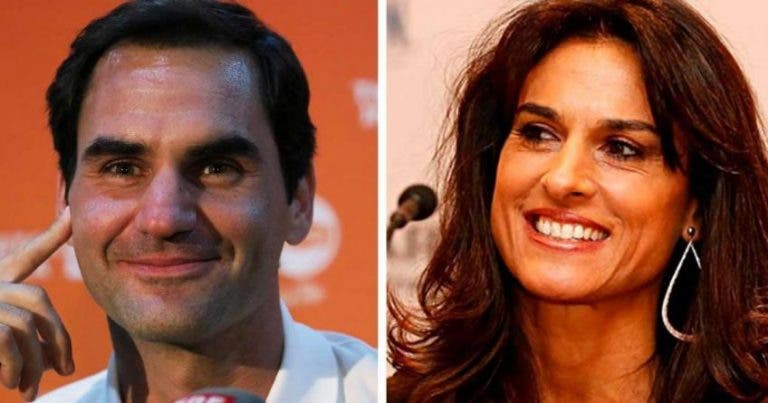 Gabriela Sabatini recordou encontro insólito com Federer