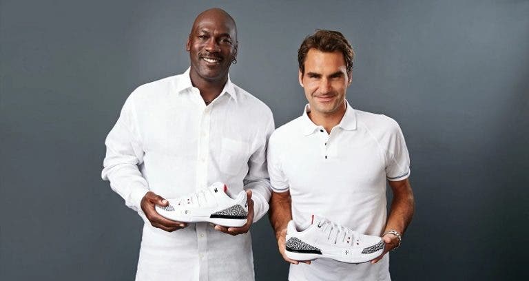 Federer: «Michael Jordan foi o meu herói de juventude»