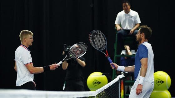 Murray derrotado por Edmund em batalha de duas horas e meia