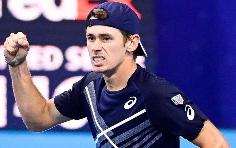 De Minaur atinge primeira final de 2020 em Antuérpia