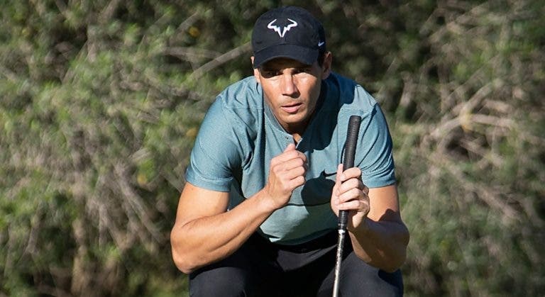 Nadal encerrou a carreira mas já voltou a competir… no golfe