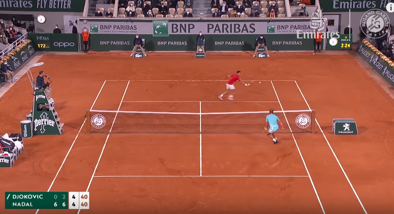 VÍDEO] Os melhores momentos da exibição incrível de Nadal contra Djokovic