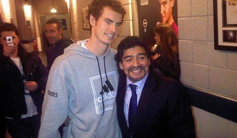 Andy Murray conta história curiosa sobre Maradona