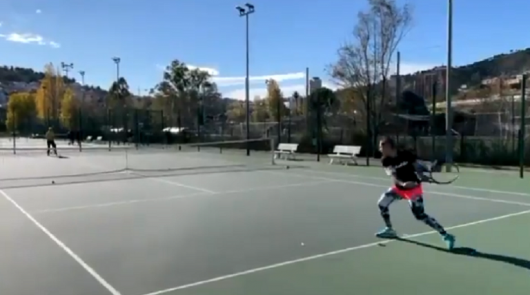 [VÍDEO] Inspirador: Suárez Navarro joga enquanto luta contra o cancro