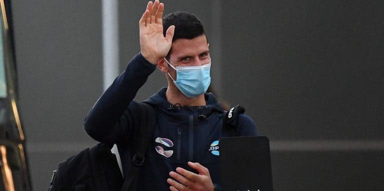Qual a primeira coisa que Djokovic vai fazer quando terminar a quarentena? Ele não tem dúvidas