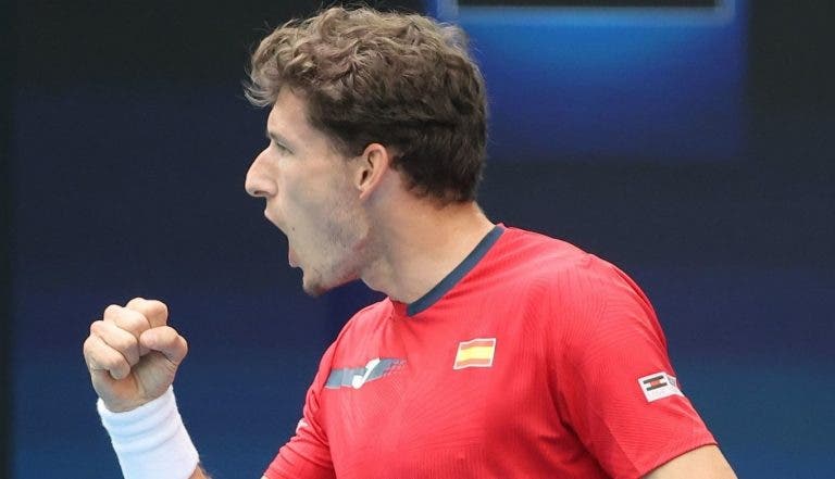 Espanha regressa às meias-finais da ATP Cup à boleia de Carreño Busta