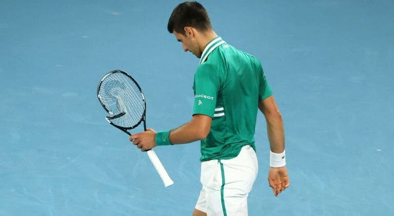 Djokovic: «Destruir a minha raqueta foi um alívio, mas não recomendo»