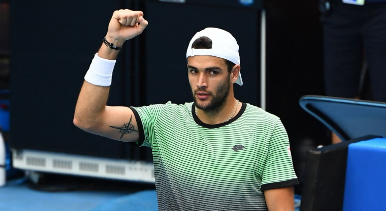 Berrettini: «É bom para o ténis não ter sempre o Djokovic, Nadal e Federer a ganhar»