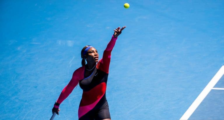 Serena Williams disparou serviço a 200km/h no Australian Open