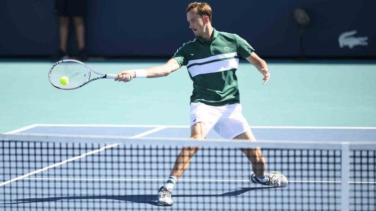 Eis a ordem de jogos para esta quarta-feira em Miami: jornada dedicada aos quartos-de-final