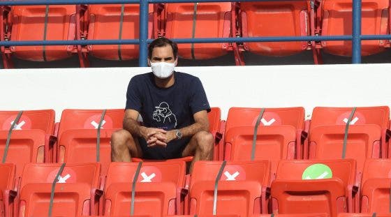 Federer foi ver com os seus olhos e já sabe o nome do primeiro rival
