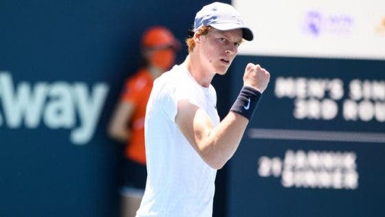 Panatta sobre Sinner: «No fundo do court está ao nível de Djokovic, Federer e Nadal»