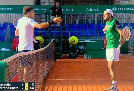 Carreno e Travaglia pegam-se em Monte Carlo: «Cuidado quando falas na minha namorada»