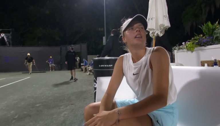Linda Fruhvirtova: tem 15 anos e está nos ‘quartos’ de um WTA em Charleston