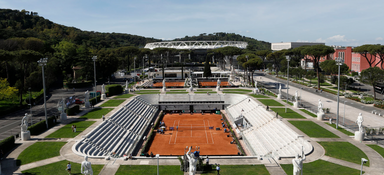 Roma na segunda-feira: Sinner-Humbert, Nishikori-Fognini, Hurkacz-Musetti e muito mais