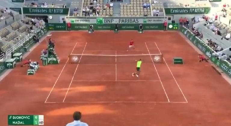 [VÍDEOS] Nadal está a dar show contra Djokovic em Paris