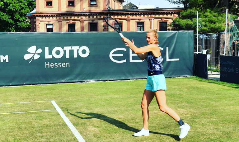 Kvitova recupera e joga torneio antes de Wimbledon