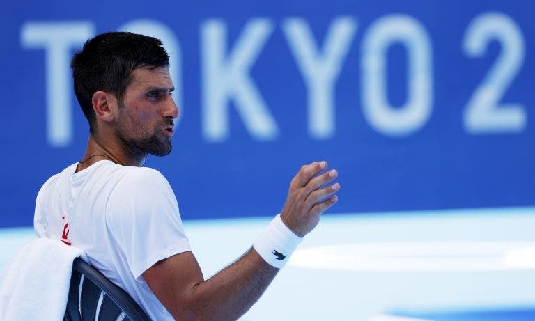 Djokovic: «Venci três Grand Slams… melhor preparação para os Jogos Olímpicos é impossível»