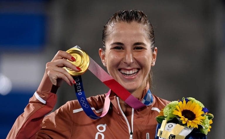 Ouro coroado em casa: Bencic nomeada desportista do ano na Suíça