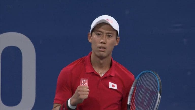 Herói local Nishikori abafa top 10 Rublev nos Jogos Olímpicos