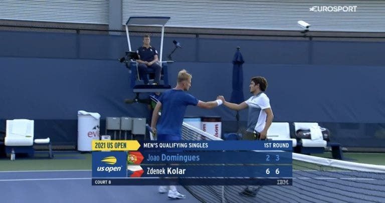 Pedro Sousa e João Domingues eliminados de entrada no US Open