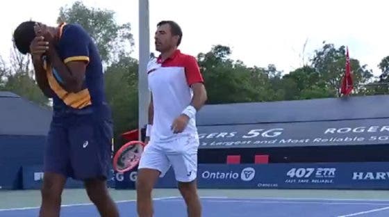 [VÍDEO] Bopanna ‘agredido’ pelo seu parceiro de pares em Toronto