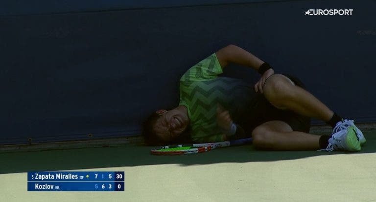 Espanhol quase perde no US Open com tenista que não se mexia e no final dispara: «Vai-te embora!»