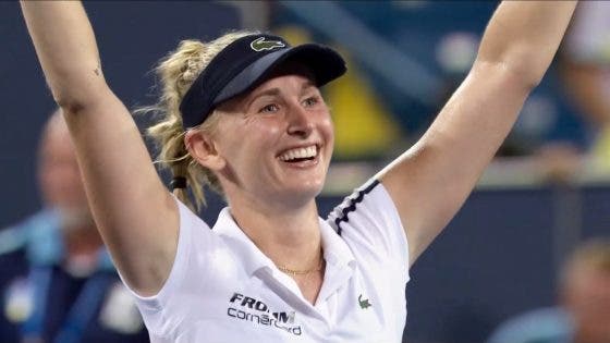 Quem diria? Teichmann trava estado de graça de Bencic e chega às ‘meias’ em Cincinnati