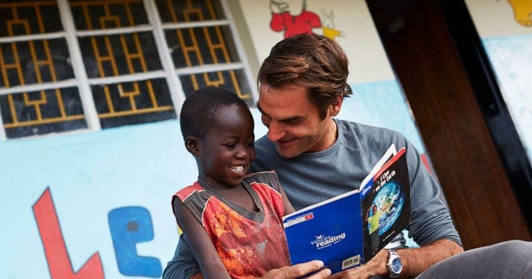 Federer investiu 13,5 milhões em 80 escolas no Malawi
