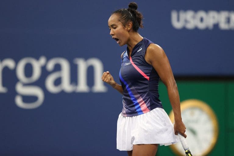 BRUTAL! Miúda Leylah Fernandez tomba mais uma gigante rumo aos ‘quartos’ do US Open