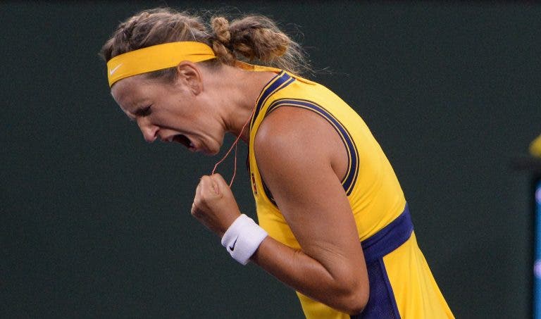 Azarenka bate Kvitova e desafia tomba-gigantes Sasnovich