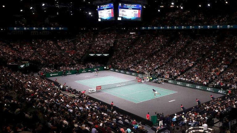 Fome de ténis: ATP 1000 de Paris teve a primeira jornada com mais público… da história
