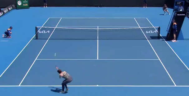Fazer um (!) winner e vencer o encontro? É possivel e aconteceu no Australian Open