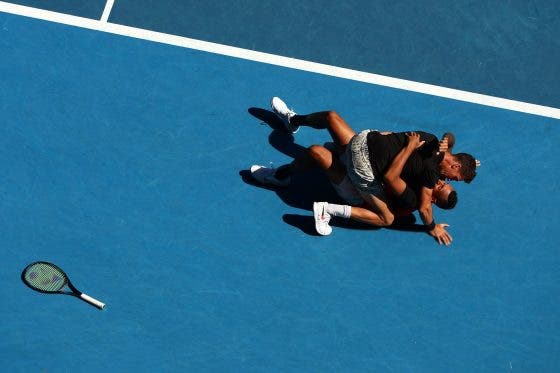Special K! Kyrgios e Kokkinakis eleitos a dupla preferida dos adeptos em 2022