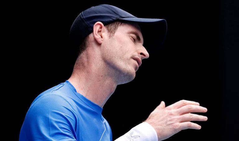 Andy Murray desilude com derrota na estreia em 2022