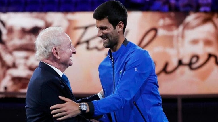 Lenda Rod Laver sem dúvidas: «Djokovic vai voltar mais forte e motivado»